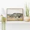 Vintage Framed Floral Canvas Wall Art
