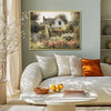 Vintage Framed Floral Canvas Wall Art