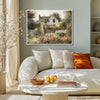 Vintage Framed Floral Canvas Wall Art
