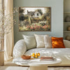 Vintage Framed Floral Canvas Wall Art