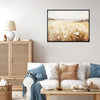 Vintage Framed Floral Canvas Wall Art
