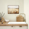 Vintage Framed Floral Canvas Wall Art