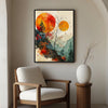 Abstract Autumn Landscape