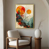 Abstract Autumn Landscape