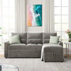 wall art canvas in the living room depicts pink beach